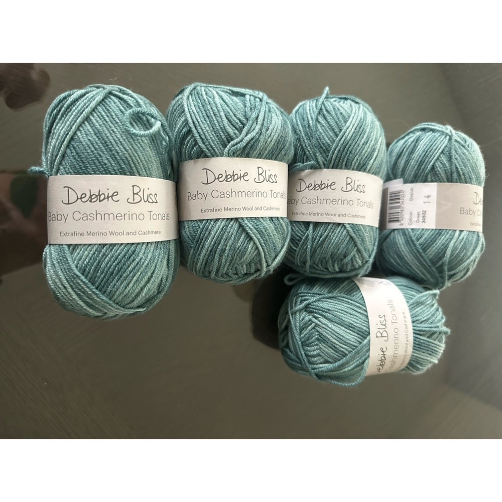 Debbie Bliss Baby Cashmerino Ocean Green #34502, 5 Balls